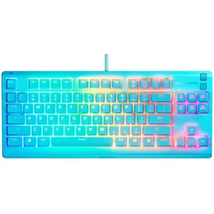 Klawiatura STEELSERIES Apex 3 TKL US Niebieski - Klawiatury - miniaturka - grafika 1