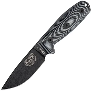 ESEE Model 3 Black, 3D Szary/Czarny G10 3PMB-002 - Noże - miniaturka - grafika 1