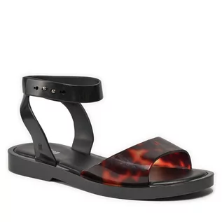 Sandały damskie - Sandały Melissa Melissa Nina Sandal Ad 33963 Black/Clea AQ025 - grafika 1