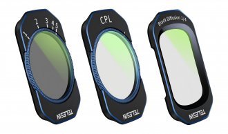 Filtr Greenl Zestaw filtrów CPL / VND / Black Mist 1 / 4 Telesin S5-FLT-44-TDJ do kamer DJI Osmo Pocket 4 / 3 TS5628