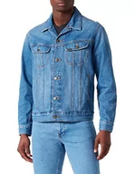 Kurtki męskie - Lee Kurtka męska Rider Jacket, Blue Bird Mid Worn, S - miniaturka - grafika 1