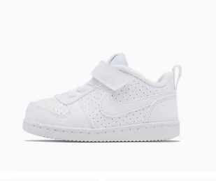 Buty dziecięce Nike Court Borough Low TD na rzepy-26 - Buty dla dziewczynek - miniaturka - grafika 1