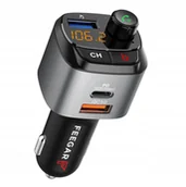 Transmitery FM - Feegar FEEGAR Q100 PRO Transmiter FM Głośnomówiący Zestaw Bluetooth Ładowarka QC 3.0 PD 36W - miniaturka - grafika 1