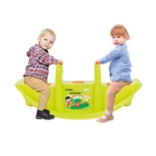 Place zabaw - Woopie Bujak Wieloosobowy STAR Huśtawka Równoważna Zielona 30876 - miniaturka - grafika 1