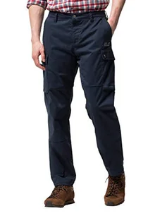 Jack Wolfskin Męskie spodnie Arctic Road Cargo M spodnie, night blue, 58 - Spodenki męskie - miniaturka - grafika 1