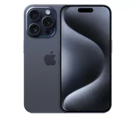 Telefony komórkowe - Apple iPhone 15 Pro 5G 256GB Dual Sim Niebieski - miniaturka - grafika 1