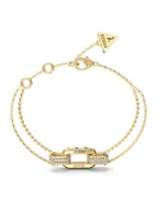 Bransoletki - Guess Bransoletka JUBB04 581JW Złoty - miniaturka - grafika 1