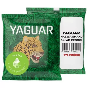 Yerba Mate Yaguar Pomelo 50g próbka - Soki i herbatki dla dzieci - miniaturka - grafika 1