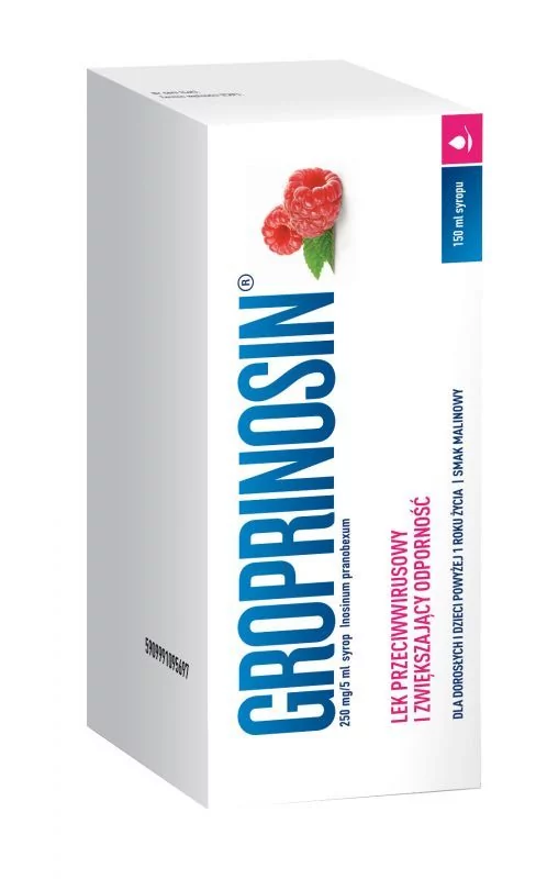 GEDEON RICHT Groprinosin 50 mg/ml syrop 150 ml