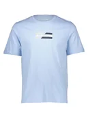 Koszulki męskie - Jack & Jones Koszulka "Corp" w kolorze błękitnym - miniaturka - grafika 1