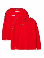 Bluzy męskie - Hummel hmlAUTHENTIC TRAINING SWEAT bluza męska, True Red, L 205373-3062-L - miniaturka - grafika 1