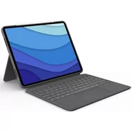 Etui do tabletów - Etui na tablet Logitech Combo Touch na Apple iPad Pro 12,9" (5. gen.) US (920-010257) Szare - miniaturka - grafika 1