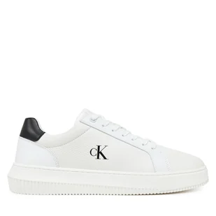 Sneakersy Calvin Klein Jeans Chunky Cupsole Lth Mg Tc YM0YM01198 Biały - Sneakersy męskie - miniaturka - grafika 1