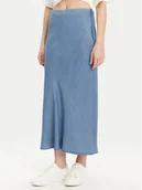 Spódnice - ONLY Spódnica maxi Chigo 15338281 Niebieski Regular Fit - miniaturka - grafika 1