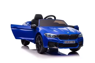 Auto Na Akumulator BMW M5 DRIFT Niebieskie - Pojazdy elektryczne dla dzieci - miniaturka - grafika 11