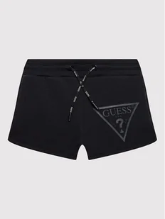Guess Szorty sportowe J2RD08 FL03S Granatowy Regular Fit - Spodenki damskie - miniaturka - grafika 1