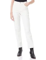 Spodnie damskie - Sisley Spodnie damskie, Kremowy biały denim 10R, 26 - miniaturka - grafika 1