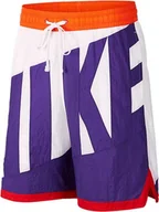 Koszykówka - Nike Spodenki do koszykówki Dri-FIT Throwback - Biel AT3165-104 - miniaturka - grafika 1