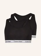 Biustonosze - Calvin Klein Biustonosz Bustier, 2 Szt. schwarz - miniaturka - grafika 1