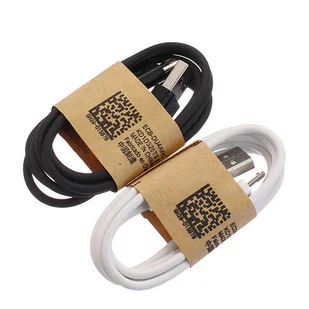 KABEL / PRZEWÓD MICROUSB BIAŁY DŁUGOŚĆ 80CM - Ładowarki do telefonów - miniaturka - grafika 1