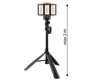 Oświetlenie warsztatowe - LAMPA AKUMULATOROWA NA STANDZIE 5000LM + ŁADOWARKA - miniaturka - grafika 1