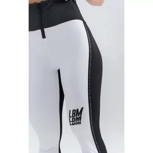 Legginsy damskie LABELLAMAFIA LEGGING BRAVE WHITE - Legginsy - miniaturka - grafika 4