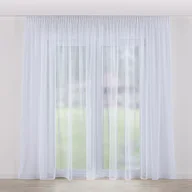 Firany - Firana na taśmie, biały, Woale i firany - miniaturka - grafika 1