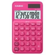 Kalkulatory - CASIO KALKULATOR KIESZONKOWY SL-310UC-RD CZERWONY, 10 CYFROWY WYŚWIETLACZ - miniaturka - grafika 1