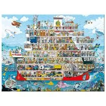 Heye 16-029697 Puzzle Rejs statkiem - Puzzle - miniaturka - grafika 1