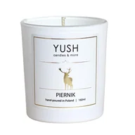 Świece - Piernik - Świeca Sojowa Royal Christmas - 160Ml - Yush - miniaturka - grafika 1