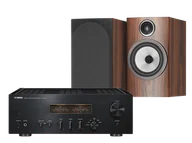 Zestawy stereo - Yamaha A-S1200 (czarny) + 706 S3 (mokka) - miniaturka - grafika 1