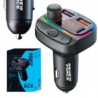 Transmitery FM - Transmiter Szybka Ładowarka Bluetooth Fm 2Xusb 24W Bc20 - miniaturka - grafika 1
