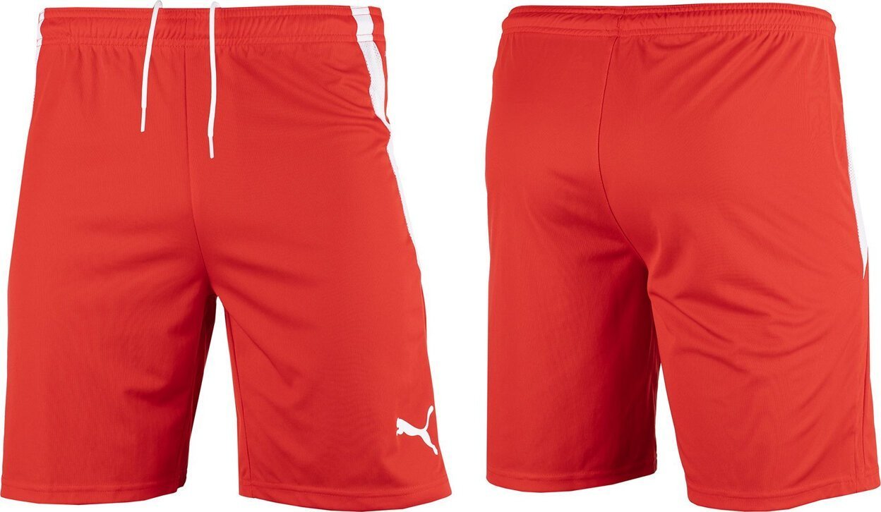 Puma Spodenki męskie Puma teamLIGA czerwone 704924 01 S