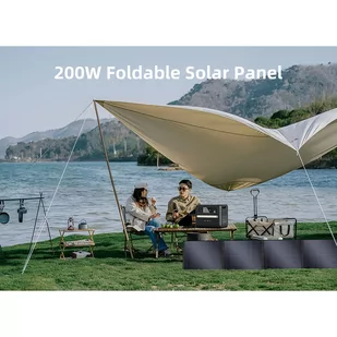 Przenośny składany panel słoneczny TALLPOWER TP200 200W - Panele fotowoltaiczne - miniaturka - grafika 3