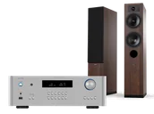 Zestawy stereo - Rotel RA-1572 MkII (srebrny) + Tesi 5 (mokka) - miniaturka - grafika 1