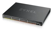 Switche - Zyxel XMG2230-52HP Zarządzany L2/L3 2.5G Ethernet (100/1000/2500) Obsługa PoE 1U Czarny XMG2230-52HP-ZZ0101F - miniaturka - grafika 1