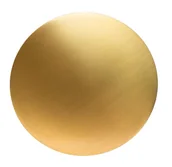 Akcesoria do armatury i ceramiki - ADNaturalnie Kołpak do korka wannowego klik-klak ZŁOTY SZCZOTKOWANY z powłoką PVD AWA-003ZSZ - miniaturka - grafika 1