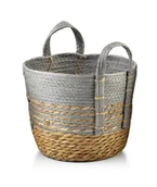 Kosze wiklinowe - BALI Kosz L 28x23cm BOHO - miniaturka - grafika 1