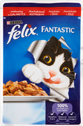 Purina Felix Fantastic karma dla kota z wołowiną w galaretce 100g