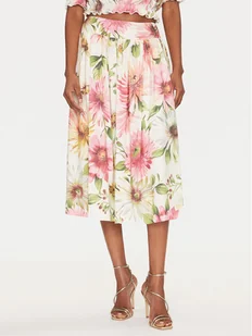 Guess Spódnica plisowana W5GD64 WH4S2 Kolorowy Regular Fit - Spódnice - miniaturka - grafika 1