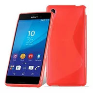 Etui i futerały do telefonów - Sony Cadorabo cador Abo TPU silikonowe etui do Xperia M4 Aqua S-LINE Style Case Cover pokrowiec ochronny Bumper, Xperia M4 Aqua DE-105565 - miniaturka - grafika 1