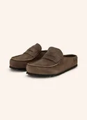 Moda i Uroda OUTLET - Birkenstock Klapki Typu Mules Naples Wrapped braun - miniaturka - grafika 1