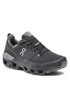 On Trekkingi Cloudwander Waterproof 73.98602 Czarny - Buty trekkingowe damskie - miniaturka - grafika 1