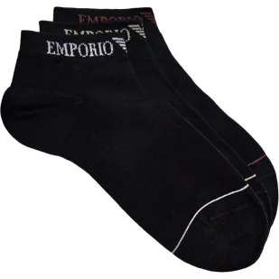 Emporio Armani Skarpety/stopki 3 pack - Skarpetki męskie - miniaturka - grafika 1