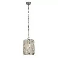 Lampy sufitowe - Searchlight Lampa wisząca Bijou, klosz z kryształkami, 22 cm - miniaturka - grafika 1