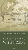 Mapy i plansze edukacyjne - Fortyfikacje Linii Mołotowa. Mapa Punkt Oporu Wielki Dział - miniaturka - grafika 1