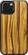 Etui i futerały do telefonów - BeWood Drewniane Etui iPhone 13 Mini OLIWKA - miniaturka - grafika 1