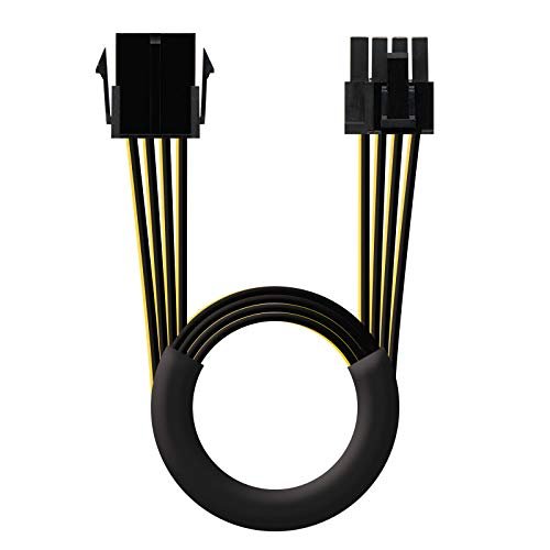 Nano-kabel 10.19.1202 - kabel sieciowy do karty graficznej PCI-E, Molex 8-biegunowy/H-PCI-E, Molex 6 2-biegunowy/M, 50 cm