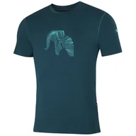 Koszulki sportowe męskie - Koszulka męska Zulu Bambus Elephant 210 Short Rozmiar: XXL / Kolor: zielony - miniaturka - grafika 1