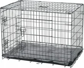 Sprzęt podróżny i transportery dla psów - Zolux ZOLUX NOMAD 2w1 XL - kennelowa klatka z dywanikiem - dla psa 107x71x77cm - miniaturka - grafika 1